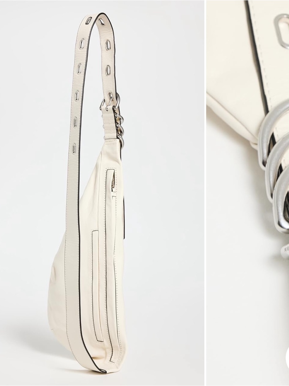 rag & bone
Petra Sling Bag in Antique White Leather - Picture 5 of 8